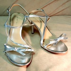Silver Via Spiga Sandals
